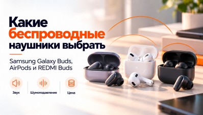 Какие беспроводные наушники выбрать: Samsung Galaxy Buds, AirPods и REDMI Buds