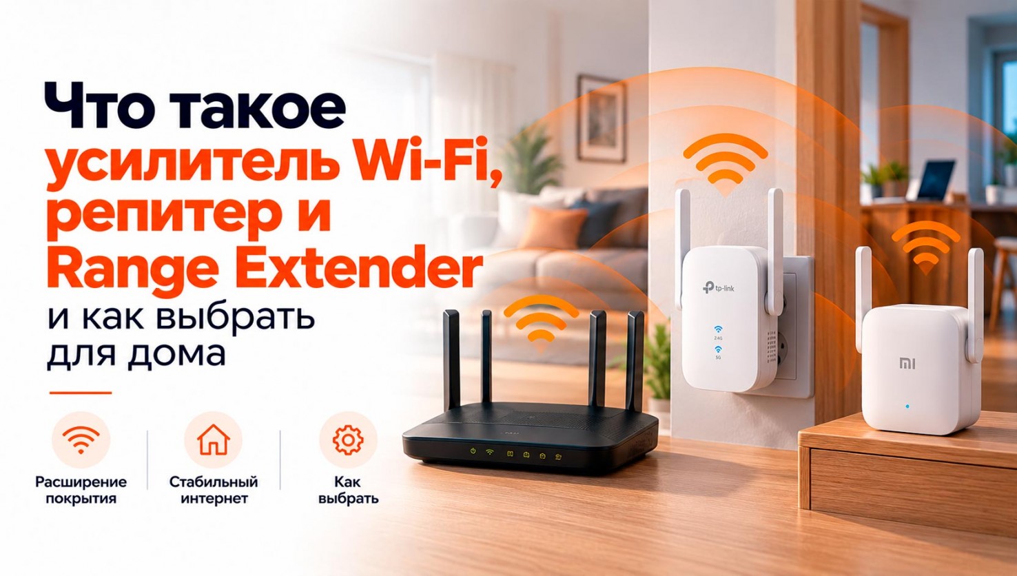 Что такое усилитель Wi-Fi, репитер и Range Extender и как выбрать для дома